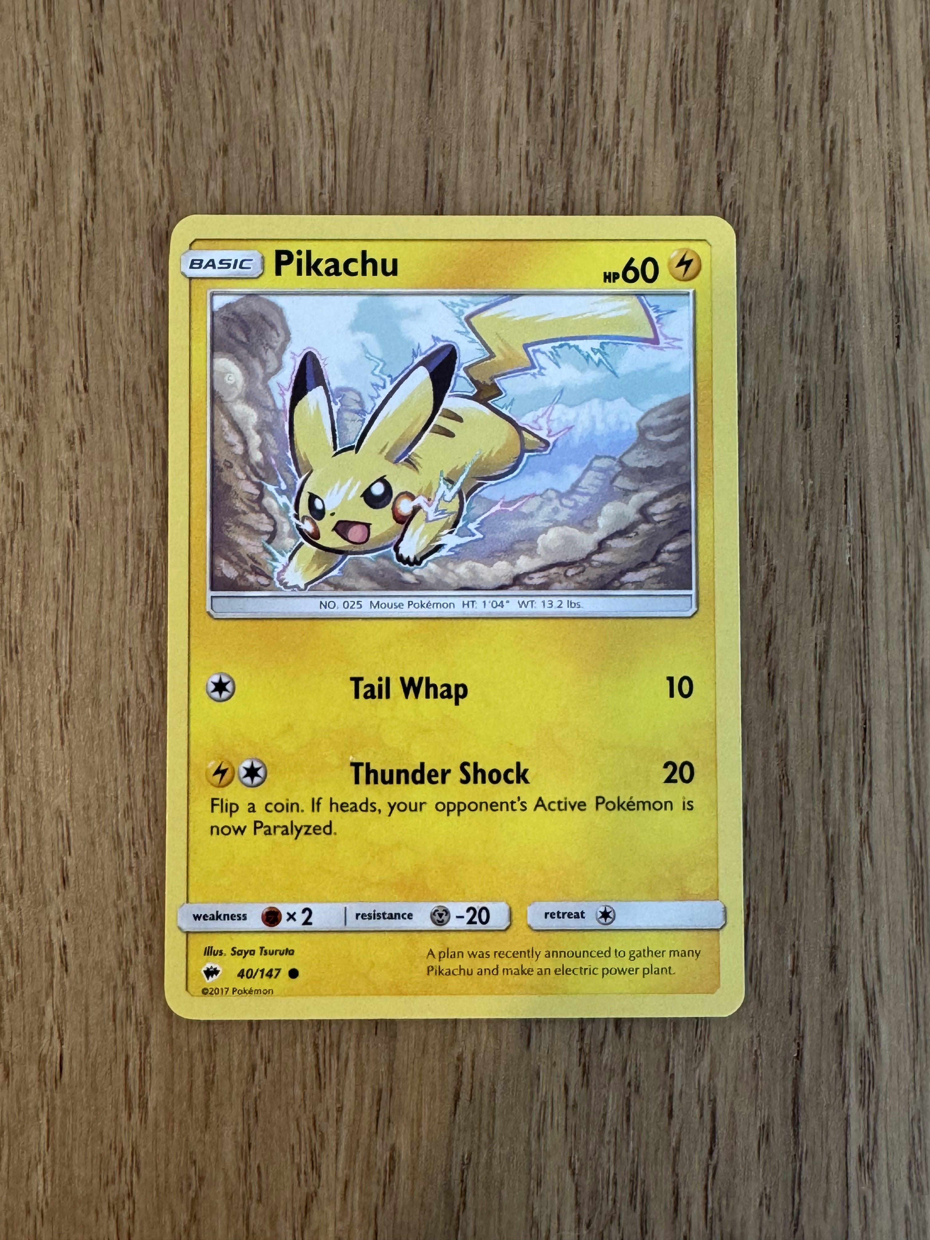 Pikachu 40/147