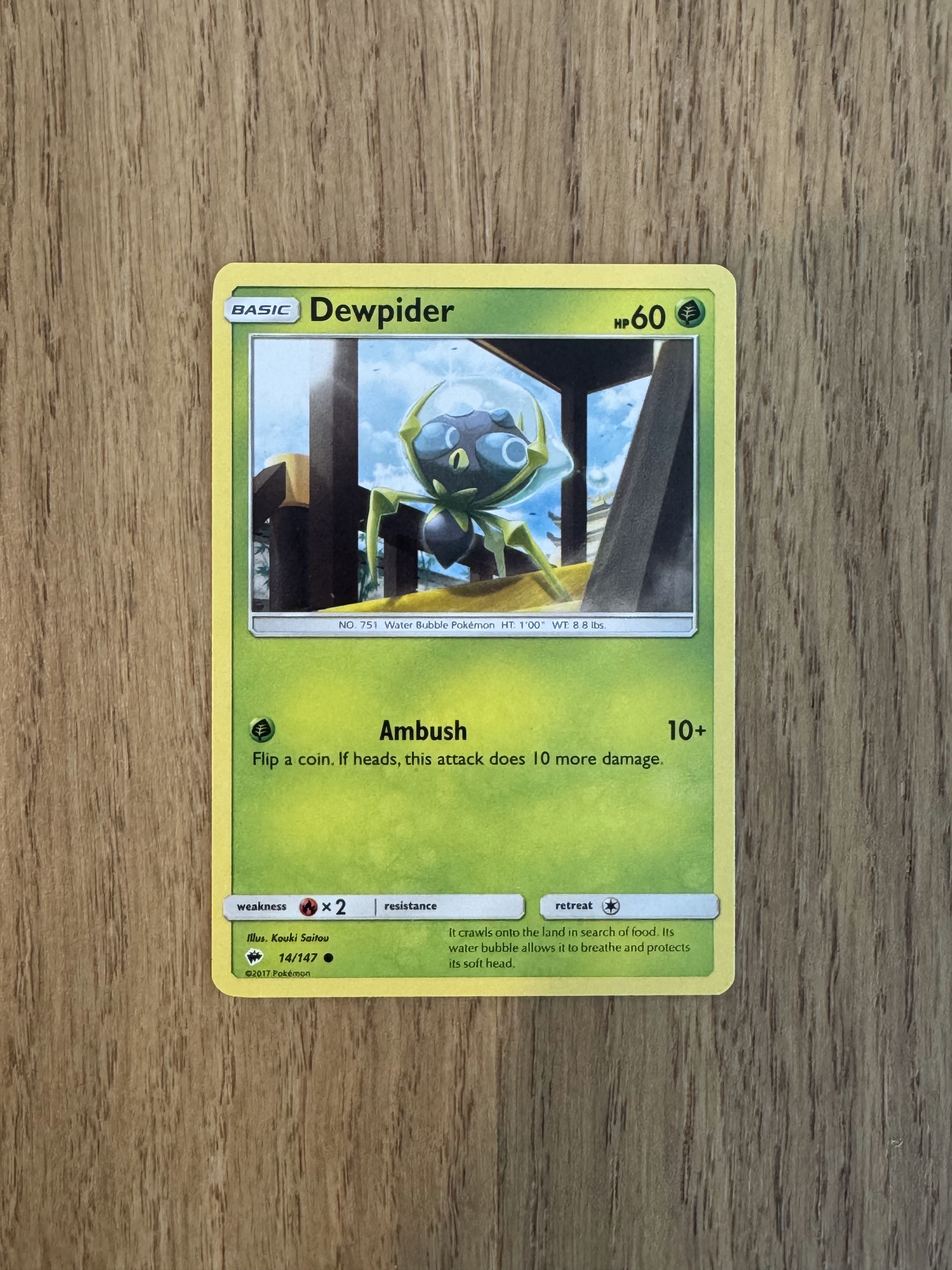 Dewpider 14/147