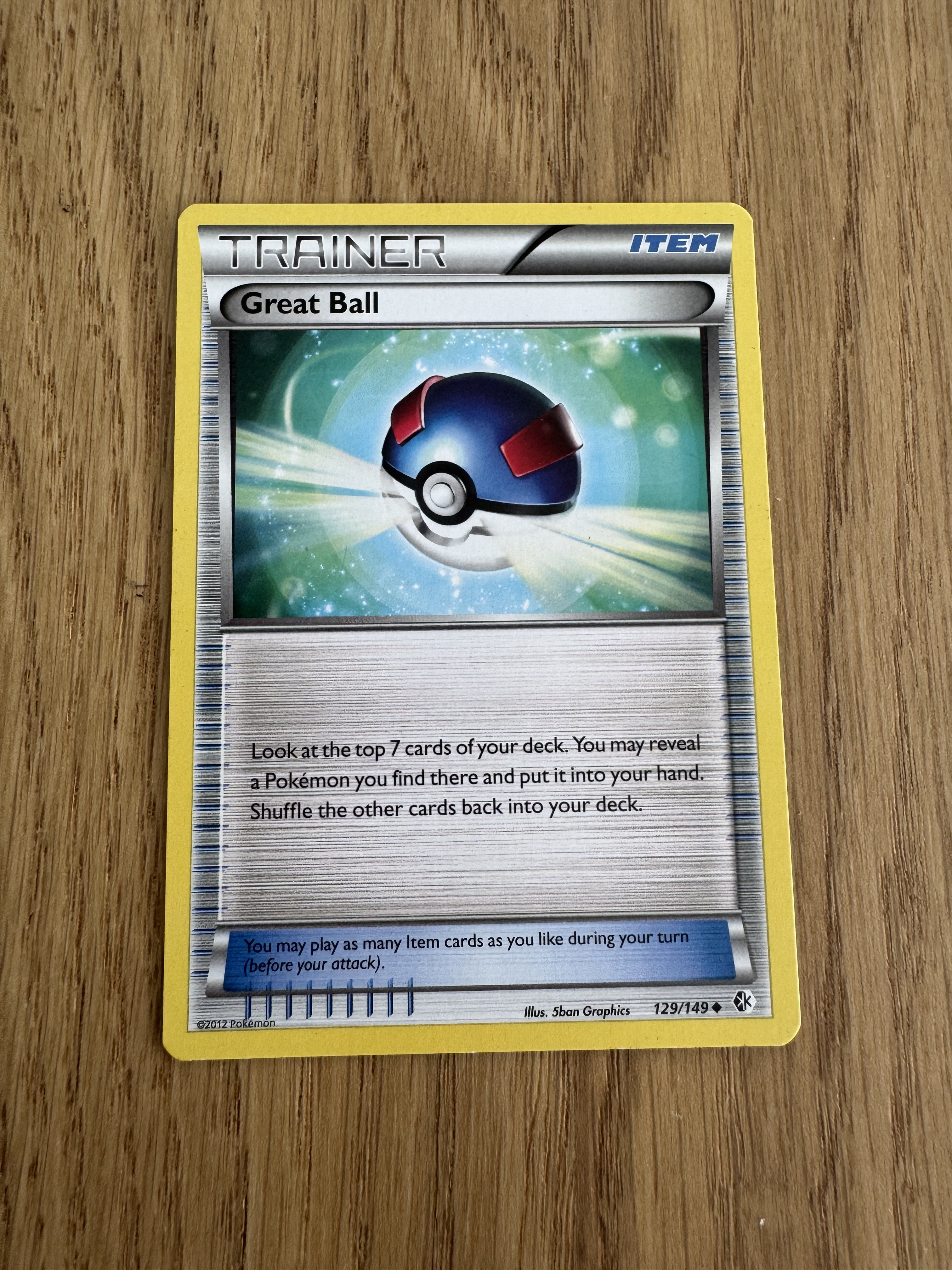 Great Ball 129/149 - Pokemon Boundaries Crossed (Trainer)