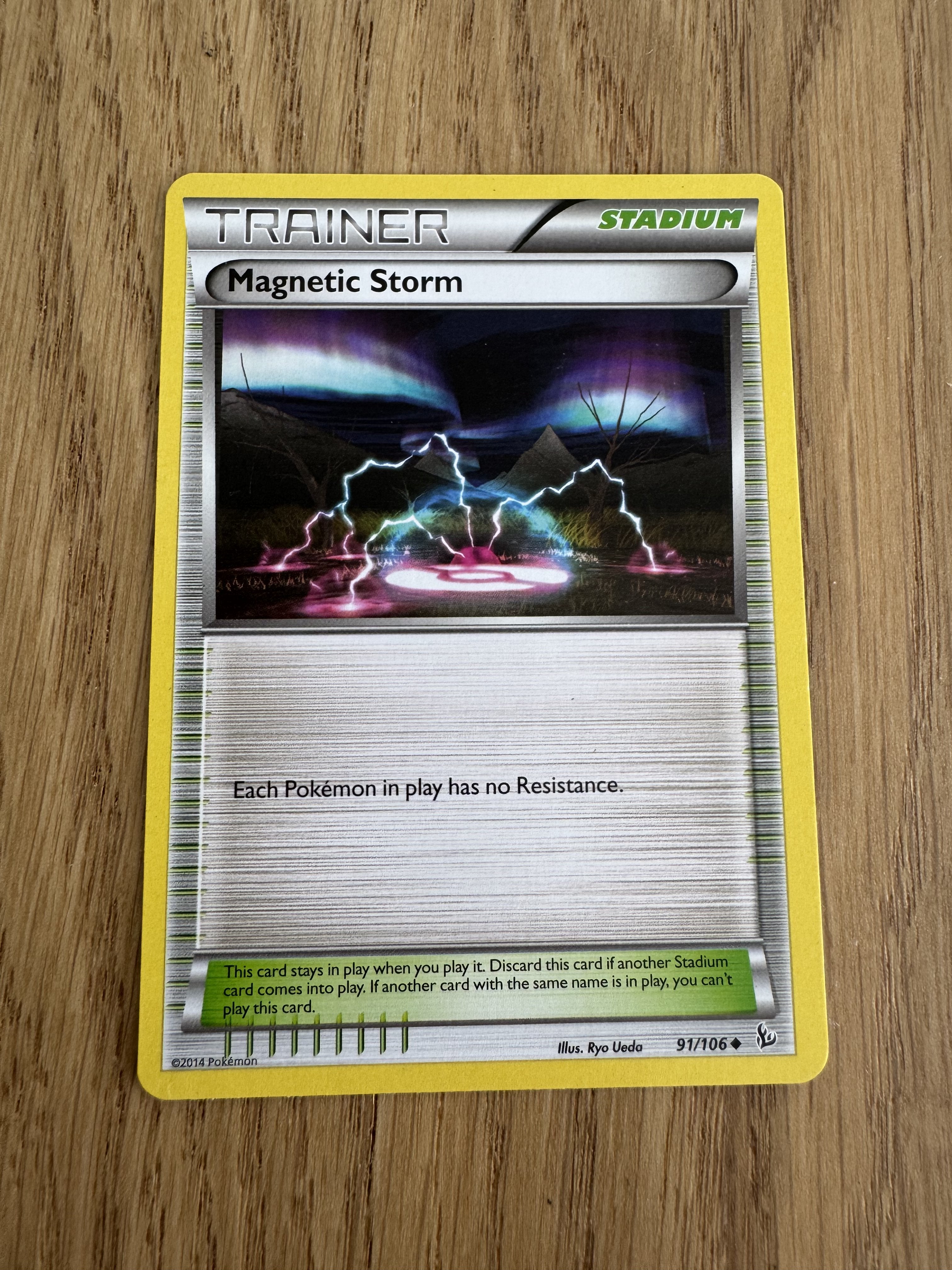 Magnetic Storm 91/106 - Pokemon Flashfire (Trainer)