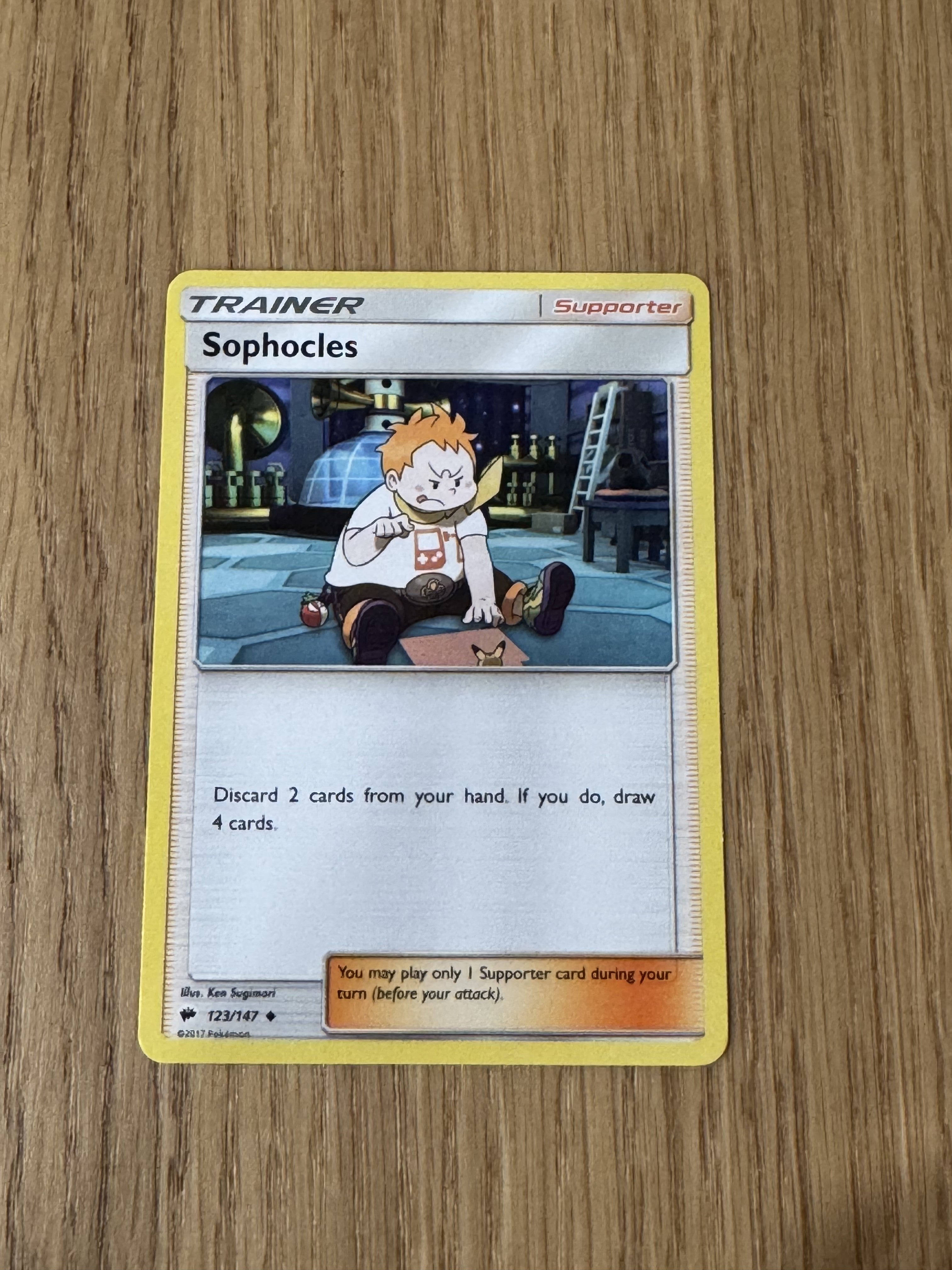 Sophocles 123/147 Burning Shadows - raw front