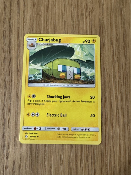 Charjabug 051/149 Sun & Moon - raw front